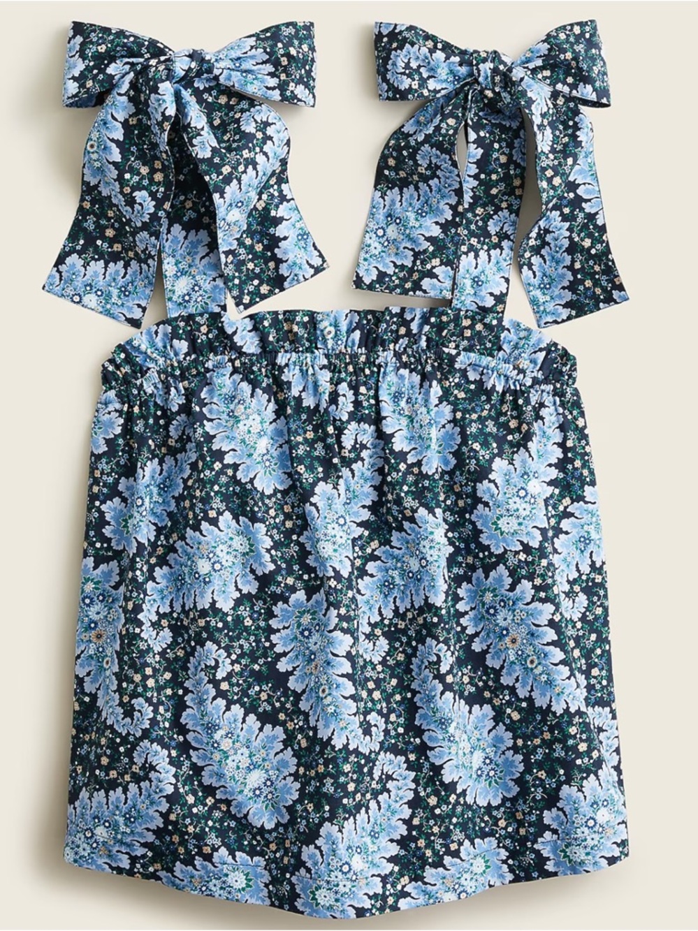 J. Crew Collection tie-shoulder tank in Ratti® Pacific paisley 100% Cotton Small